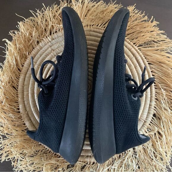 ALLBIRDS Men’s Tree Runners Black Sneakers Size 10 - Picture 12 of 14